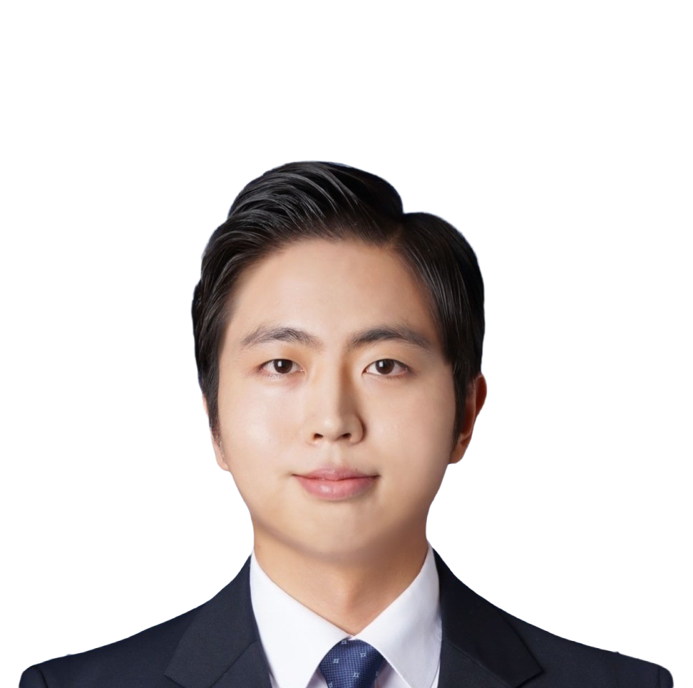 headshot of an asian man with short black hair