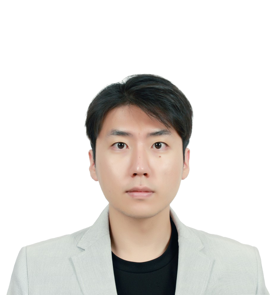 headshot of an asian man with short black hair